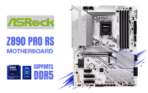 ASRock Z890 Pro RS Intel ATX Motherboard ASRock Z890 Pro RS Intel ATX Motherboard - Image 1