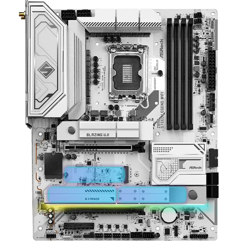 ASRock Z890 Steel Legend WiFi ATX Motherboard - LGA 1851, DDR5