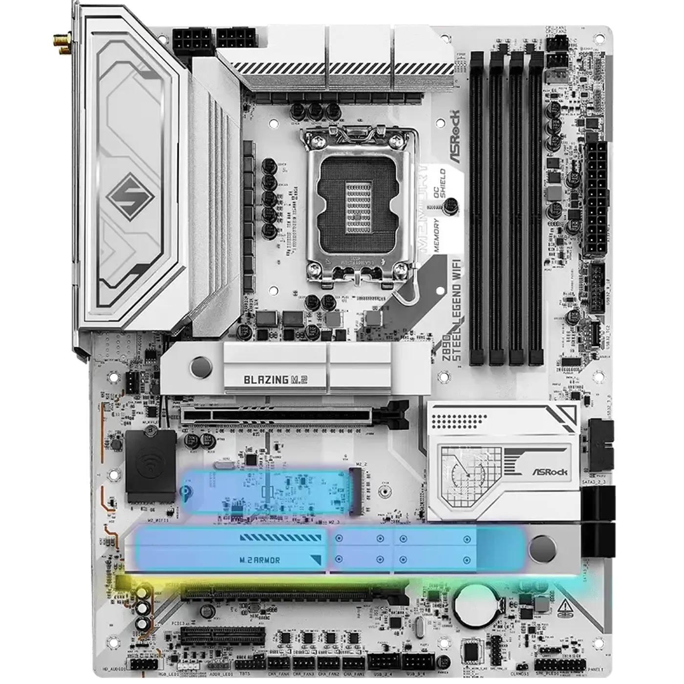 Hyper M.2 Gen4 x4 slot on the Z890 Steel Legend WiFi