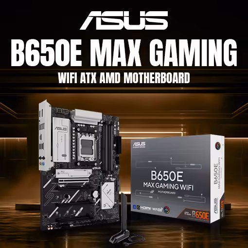ASUS B650E MAX Gaming WIFI ATX AMD Motherboard