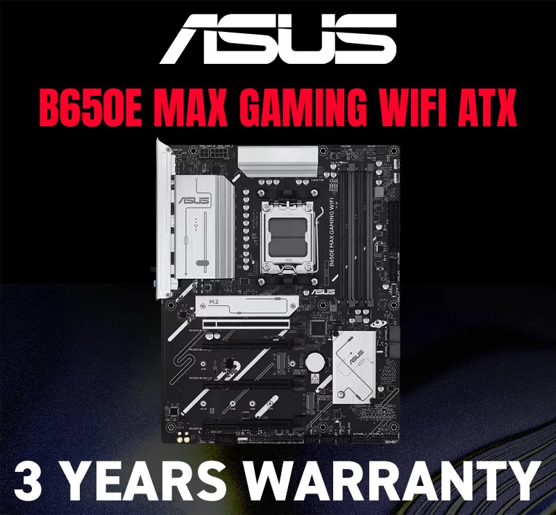 AMD Ryzen 7 7800X3D + ASUS B650E MAX Upgrade Kit | Evetech