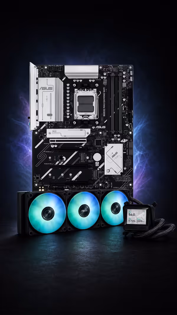 B650E MAX GAMING WIFI + MAX GAMING LC 360 ARGB LCD Bundle