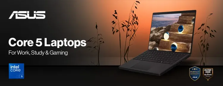 Asus Core 5 Laptops – Performance, Portability & Value 💻