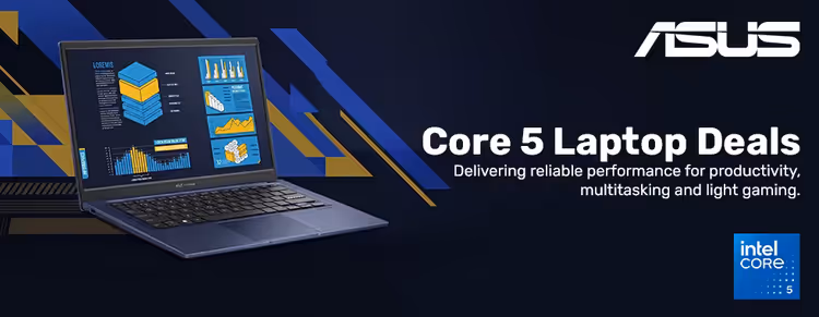 Asus Core 5 Laptops – Performance, Portability & Value 💻