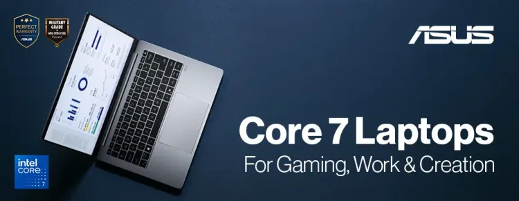 Asus Core 7 Laptops — High performance Asus laptops