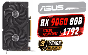 asus-dual-radeon-rx-9060-8gb-gddr6 - Image 1