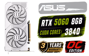 asus-dual-rtx-5060-8gb-gddr7-white-oc-90yv0n15-m0na00 - Image 1