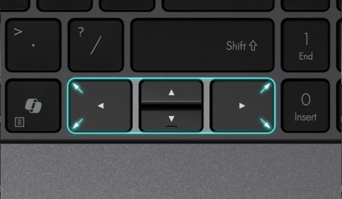 Comfortable full-sized keyboard design for improved typing productivity