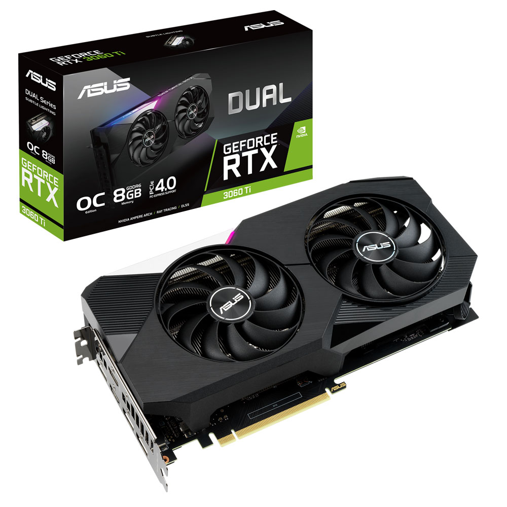 ASUS GeForce RTX 3060 Ti OC Dual 8GB GDDR6 - Best Deal - South