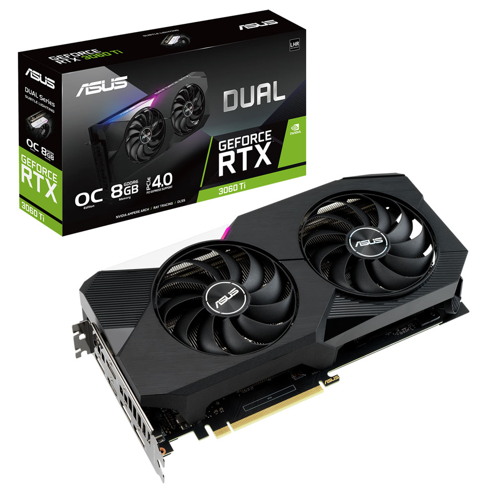 ASUS GeForce RTX 3060 Ti V2 OC Dual 8GB GDDR6 - Best Deal - South