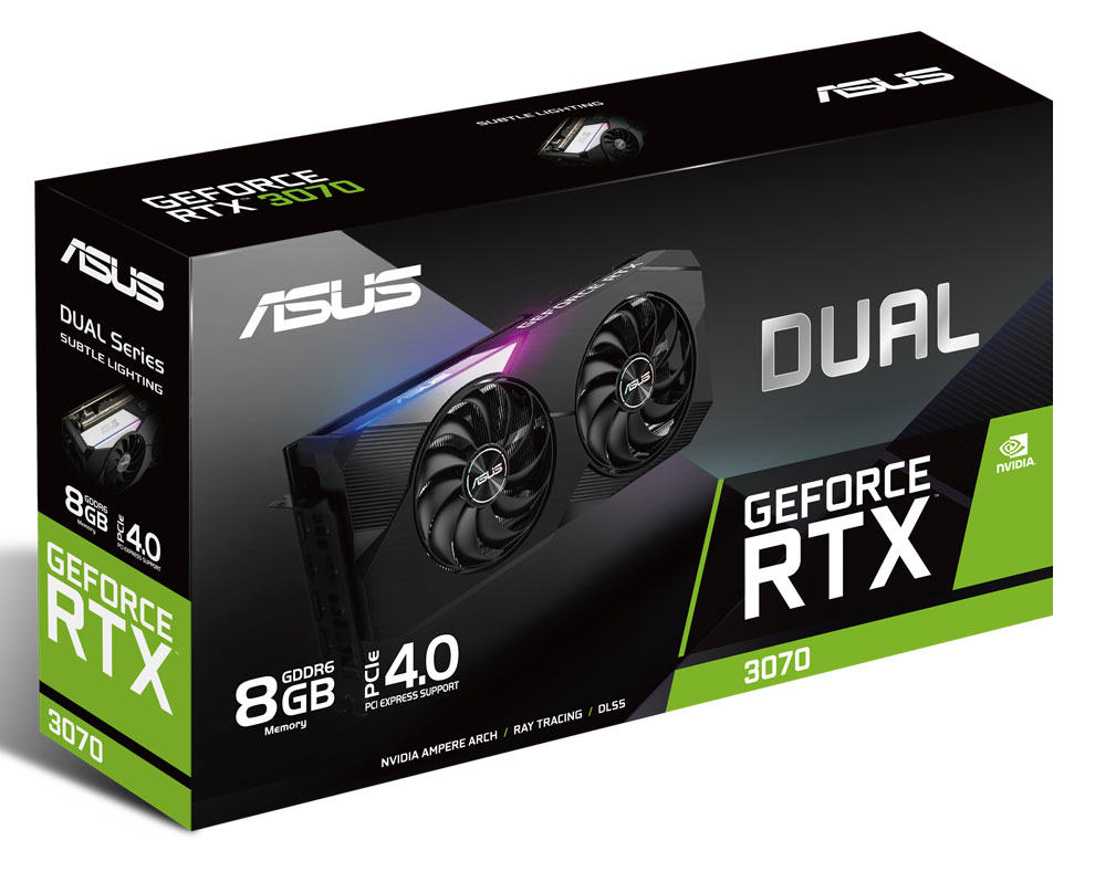 ASUS GeForce RTX 3070 Dual 8GB GDDR6 - Best Deal - South Africa