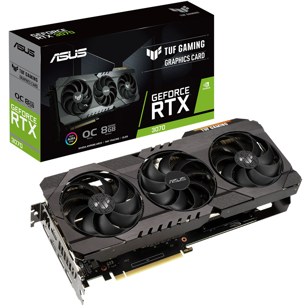 ASUS GeForce RTX 3070 OC TUF 8GB GDDR6 - Best Deal - South Africa