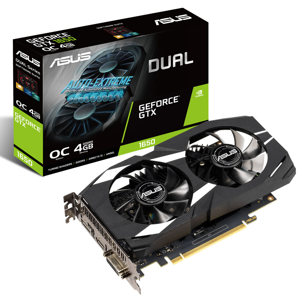 ASUS GTX 1650 DUAL OC 4GB Graphics Card - Best Deal - South Africa