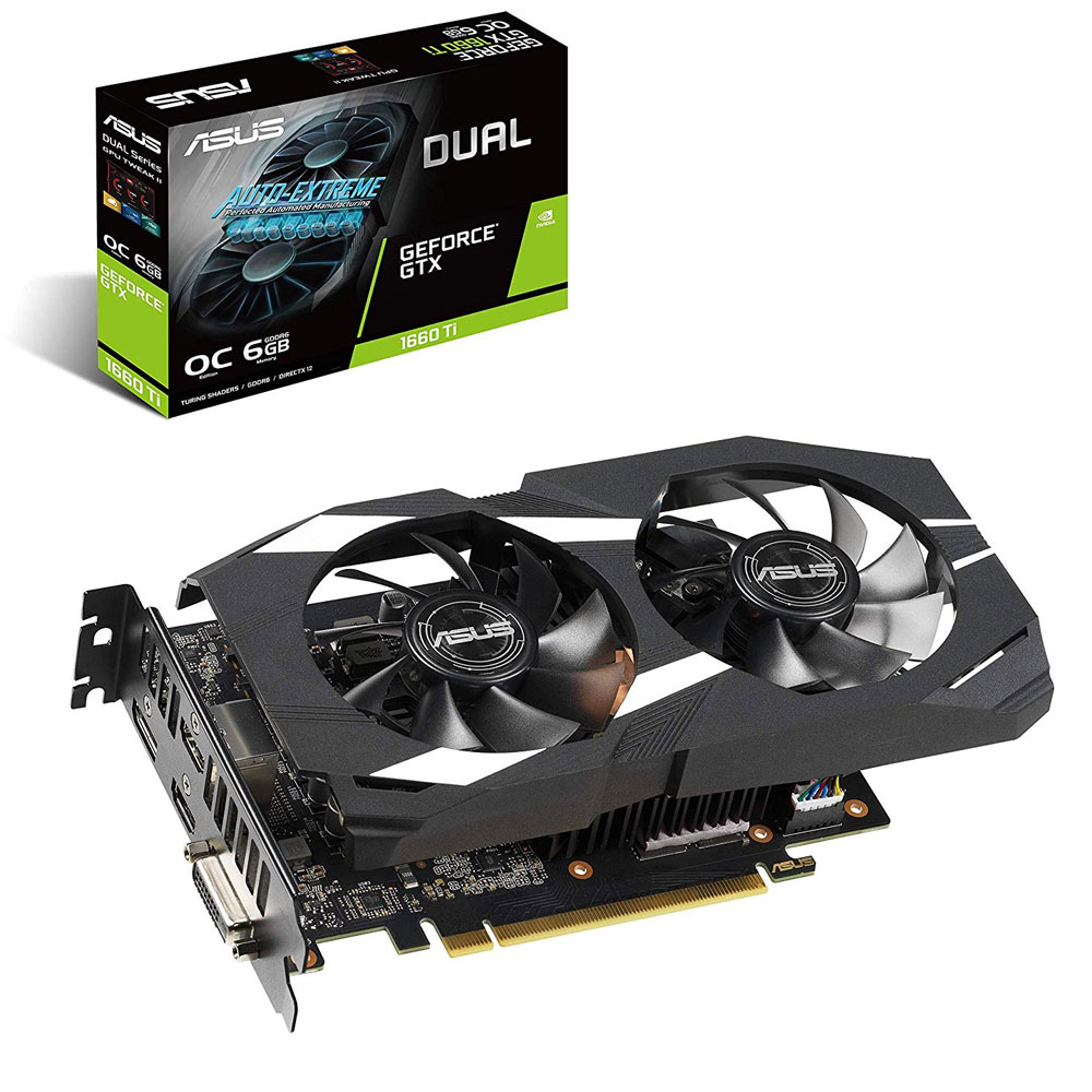 ASUS GTX 1660 Ti Dual OC Edition 6GB Graphics Card - Best Deal