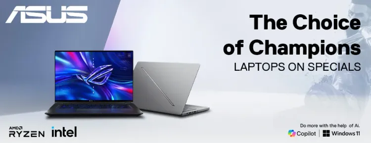 ASUS Laptops On Special Deals