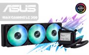 ASUS MAX Gaming LC 360 LCD ARGB AIO Liquid Cooler - image 1