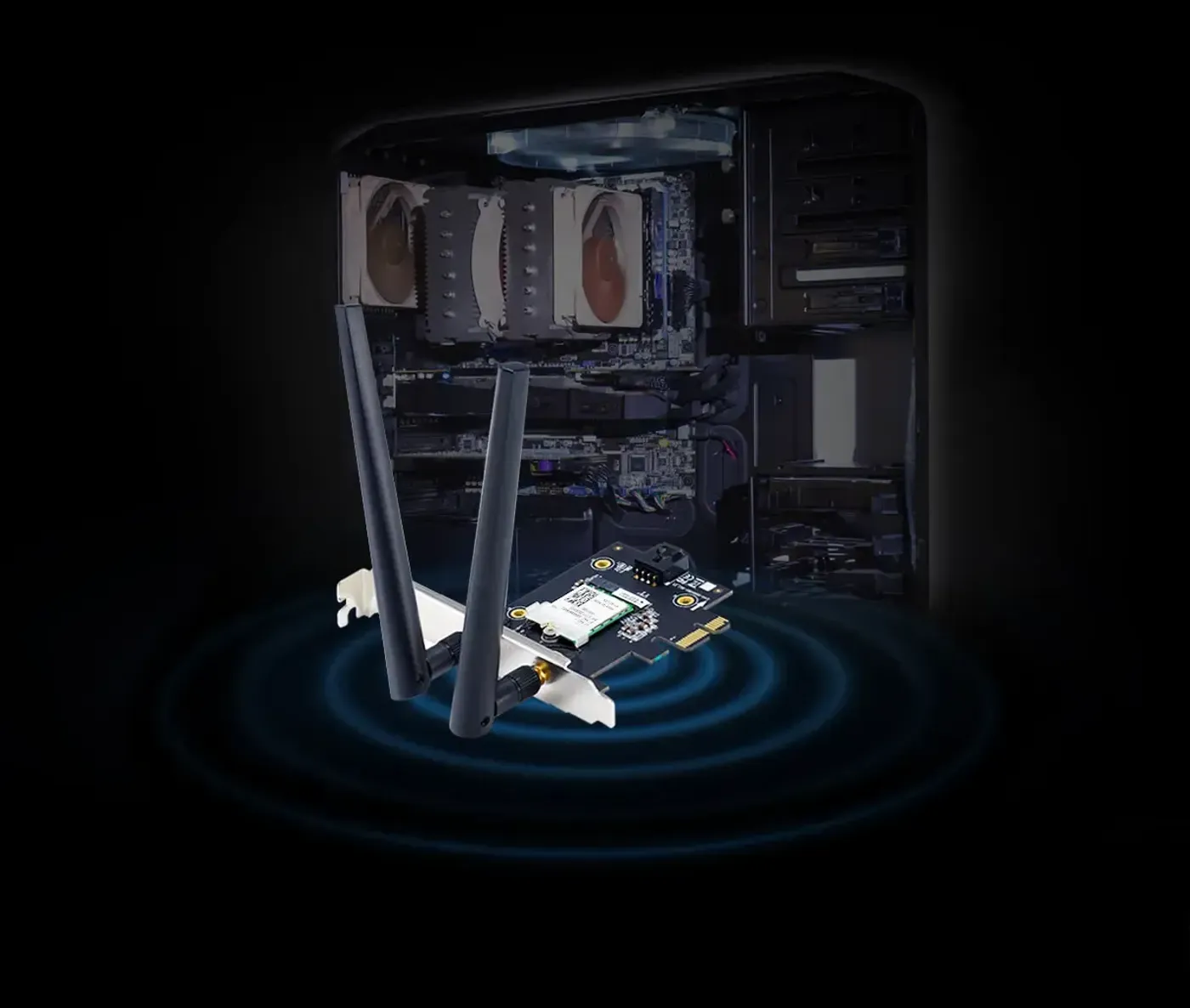 ASUS PCE-AX1800 speeds versus previous generation