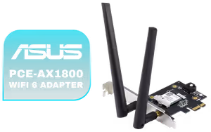 asus-pce-ax1800-wifi-6-adapter asus-pce-ax1800-wifi-6-adapter - Image 1