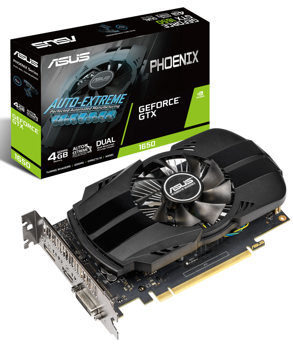 ASUS Phoenix GTX 1650 4GB GDDR5 Graphics Card - Best Deal - South