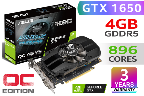 Gtx 1650 Nvidia Geforce Asus Graphics Card Gtx 1650 Lowest Price