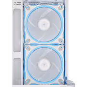 ASUS Prime AP202 White mATX Case - Curved Glass - image 15