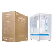 ASUS Prime AP202 White mATX Case - Curved Glass - image 18