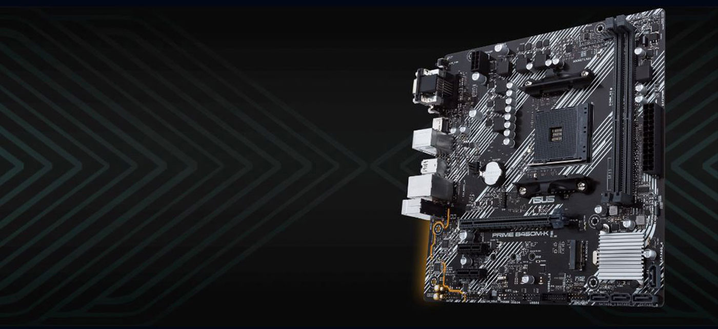 Buy ASUS PRIME B450M-K II Ryzen Motherboard | High Performance