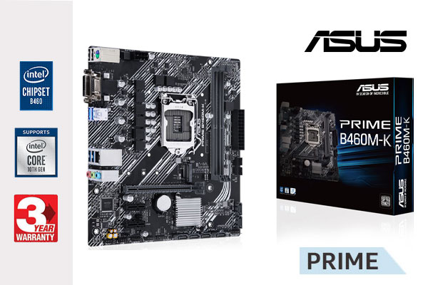 ASUS PRIME B460M-K Intel Motherboard - Best Deal - South Africa