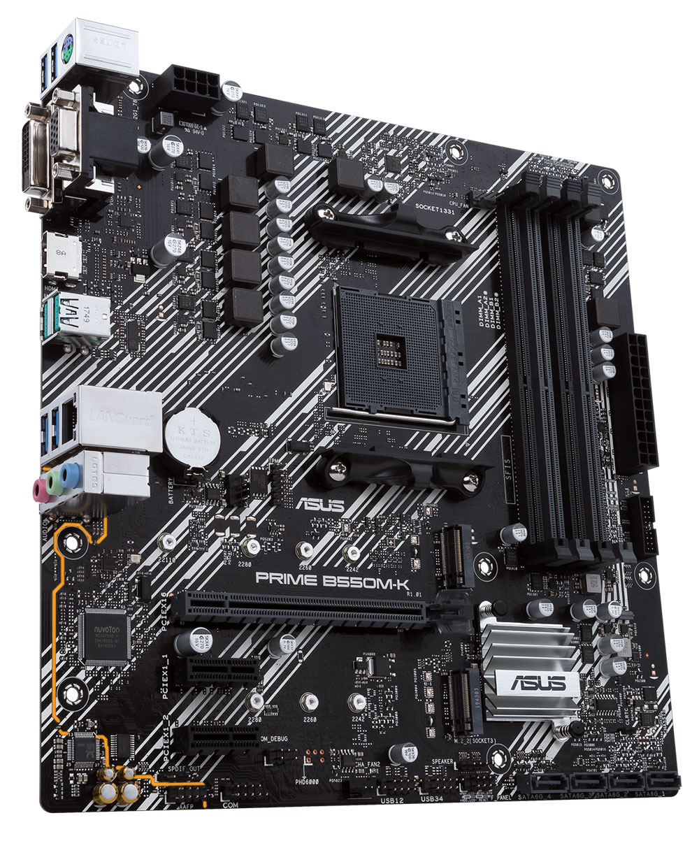 Ryzen 7 5700X GIGABYTE B550M K セット Kit Amd Ryzen 7 5700x + Gigabyte B550m-k + 32gb Fury Ddr4
