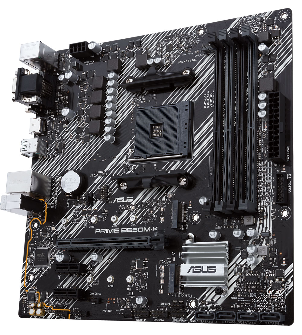 RYZEN 5 5500 PRIME B550M-K 16GB RGB 4000MHz Upgrade Kit | Evetech