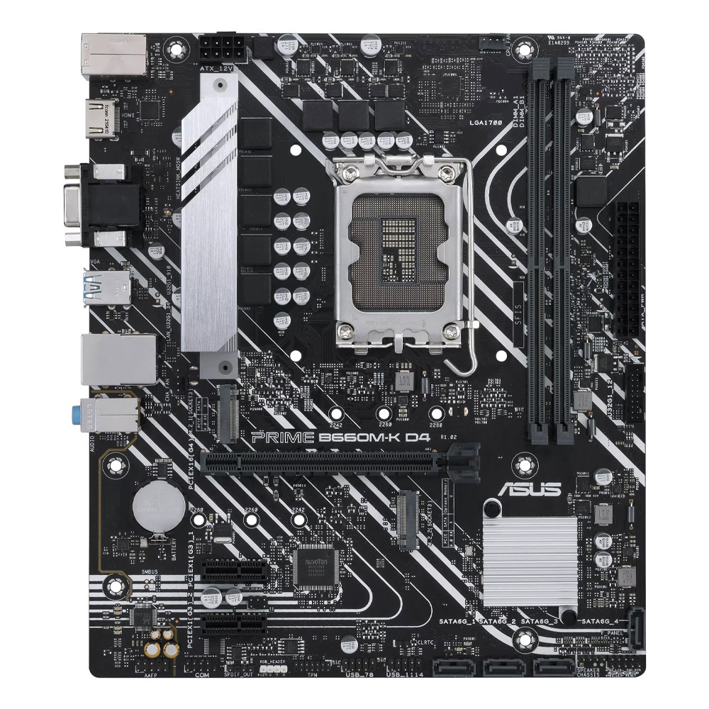 Core i7-12700 PRIME B660M-K D4 16GB RGB 3600MHz Upgrade Kit