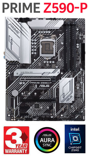 ASUS PRIME Z590M-PLUS mATX Motherboard