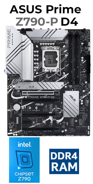 Core i9 14900K Prime Z790-P D4 32GB 3600MHz Upgrade Kit | Evetech