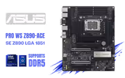 ASUS Pro WS Z890-ACE SE ATX Motherboard — LGA 1851, DDR5, PCIe 5.0 - image 1