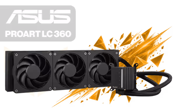 ASUS ProArt LC 360 AIO Liquid Cooler 3000 RPM - image 1 ASUS ProArt LC 360 AIO Liquid Cooler 3000 RPM - image 1