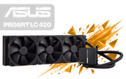 ASUS ProArt LC 420 AIO CPU Liquid Cooler with Status Meter - image 1