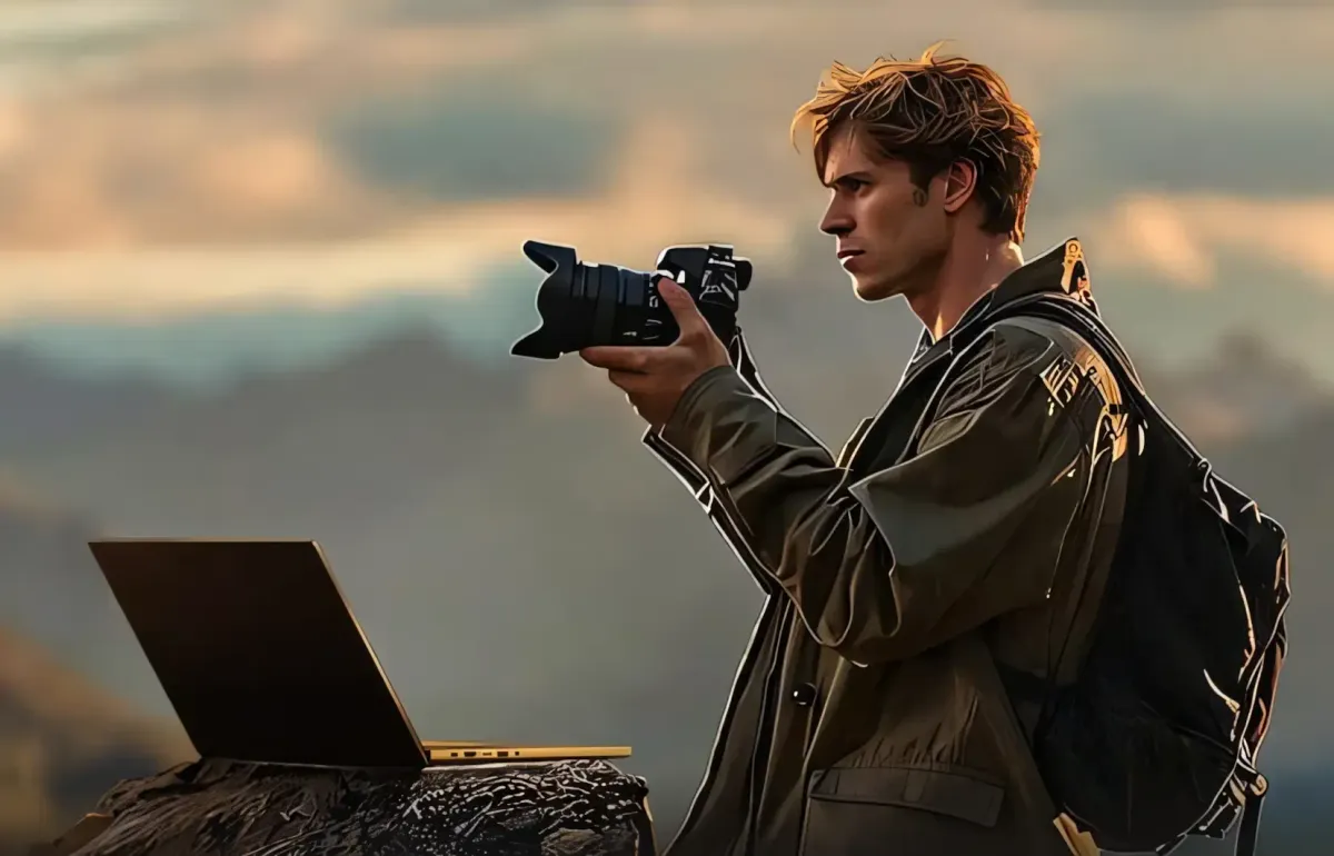 High-accuracy OLED display for detailed photo editing and retouching.