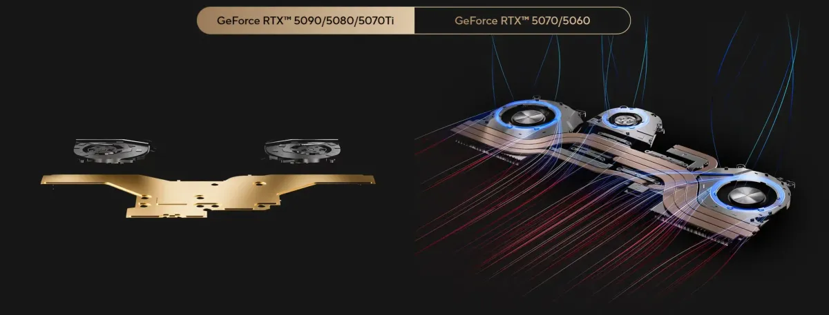 Advanced thermal system for efficient heat dissipation.