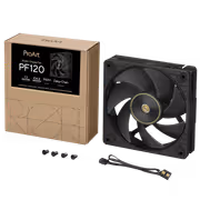 ASUS ProArt PF120 PWM 120mm Case Fan, Daisy Chain (Black) - image 8