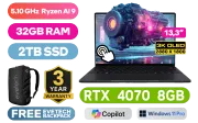 ASUS ProArt PX13 OLED Ryzen AI 9 RTX 4070 Professional Laptop With 2TB SSD - image 1