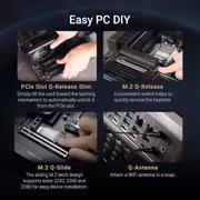 ASUS PROART X870E Creator Motherboard — DDR5 PCIe 5.0 - image 8