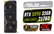 ASUS ROG Astral RTX 5090 Edition 20 32GB Graphics Card - image 1