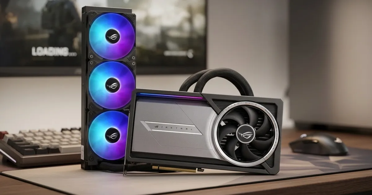 ASUS ROG Astral LC RTX 5090 32GB AIO OC GPU | Evetech