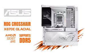 asus-rog-crosshair-x870e-glacial asus-rog-crosshair-x870e-glacial - Image 1