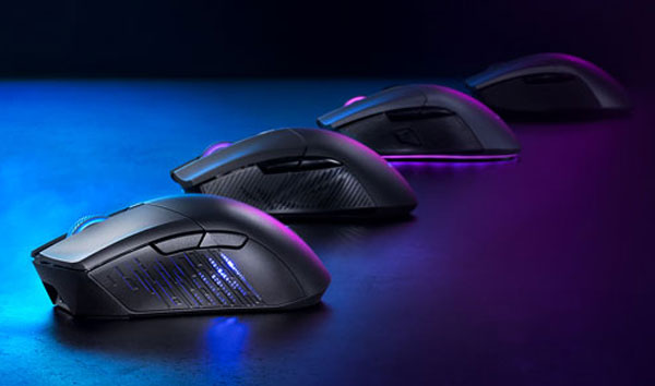 Asus ROG Gladius III Wireless Gaming Mouse Design Mobile View