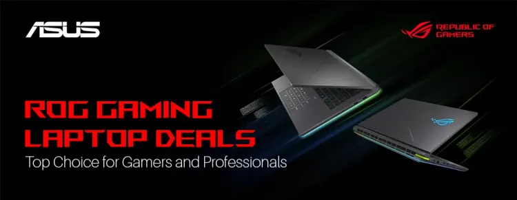 ASUS ROG Gaming Laptops