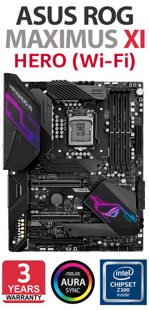 ASUS ROG Maximus XI Hero (Wi-Fi) Intel Motherboard