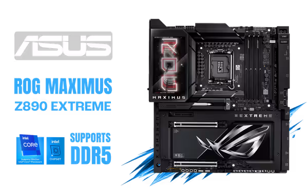 ASUS ROG Maximus Z890 Extreme - LGA1851 DDR5 9200 ATX - image 1 ASUS ROG Maximus Z890 Extreme - LGA1851 DDR5 9200 ATX - image 1
