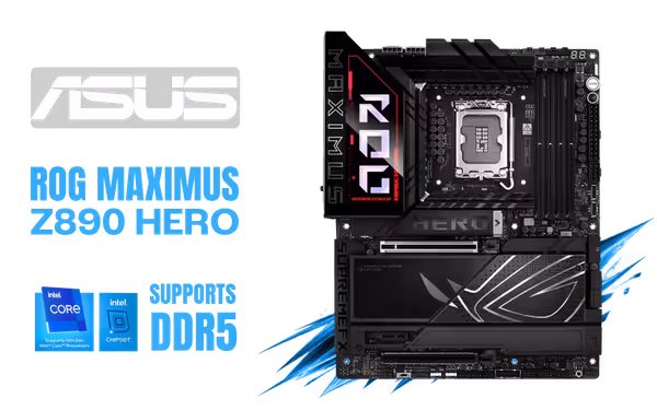 ASUS ROG Maximus Z890 Hero DDR5-9200 Motherboard - image 1 ASUS ROG Maximus Z890 Hero DDR5-9200 Motherboard - image 1