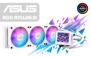 asus-rog-ryujin-iii-360-argb-extreme-360mm-aio-cpu-cooler-white - Image 1
